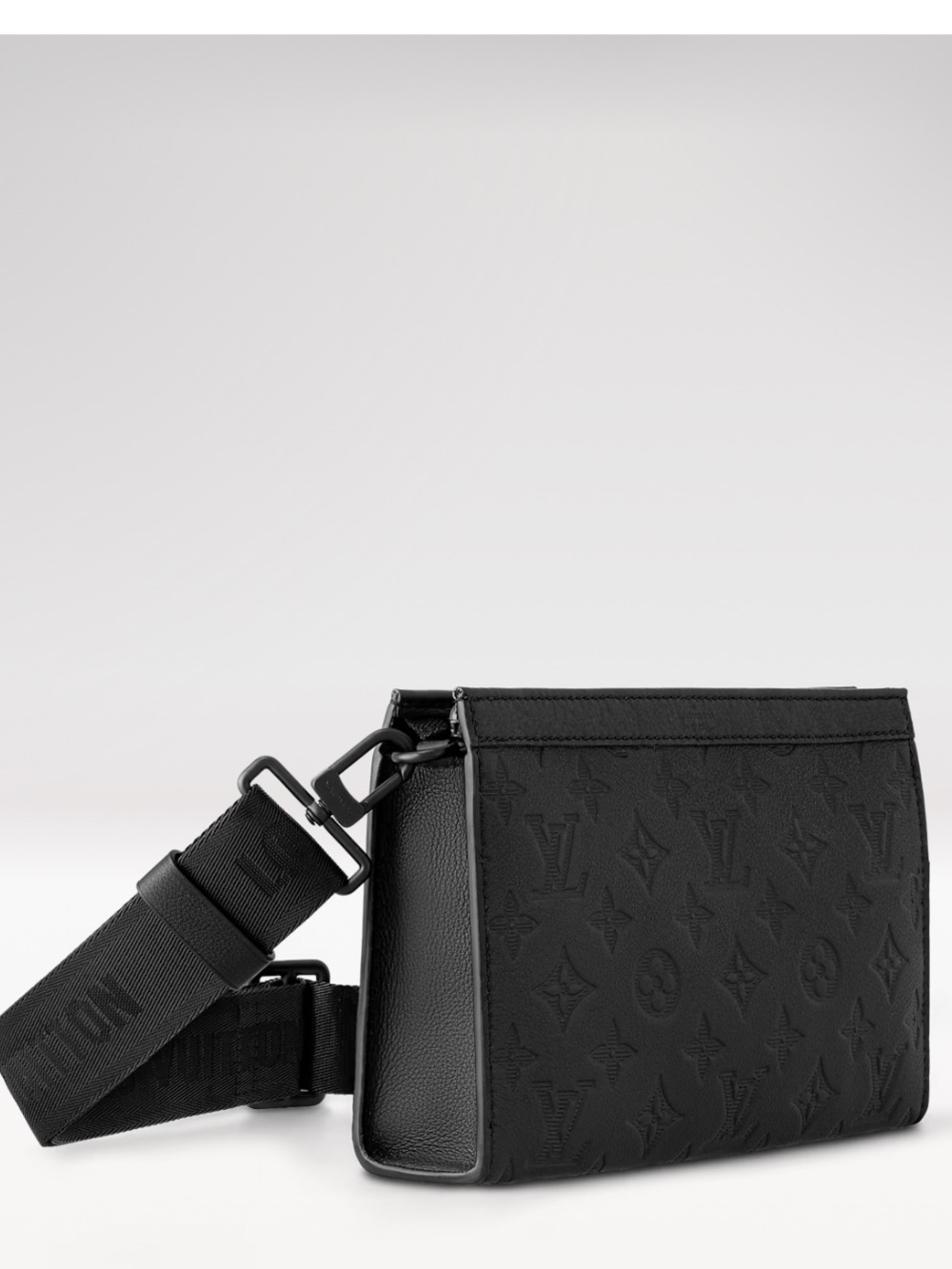 Louis Vuitton Gaston Monogram Shadow Black bag
